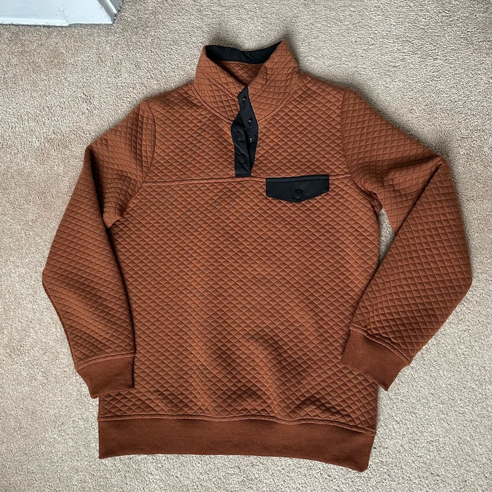 Quilted Pullover